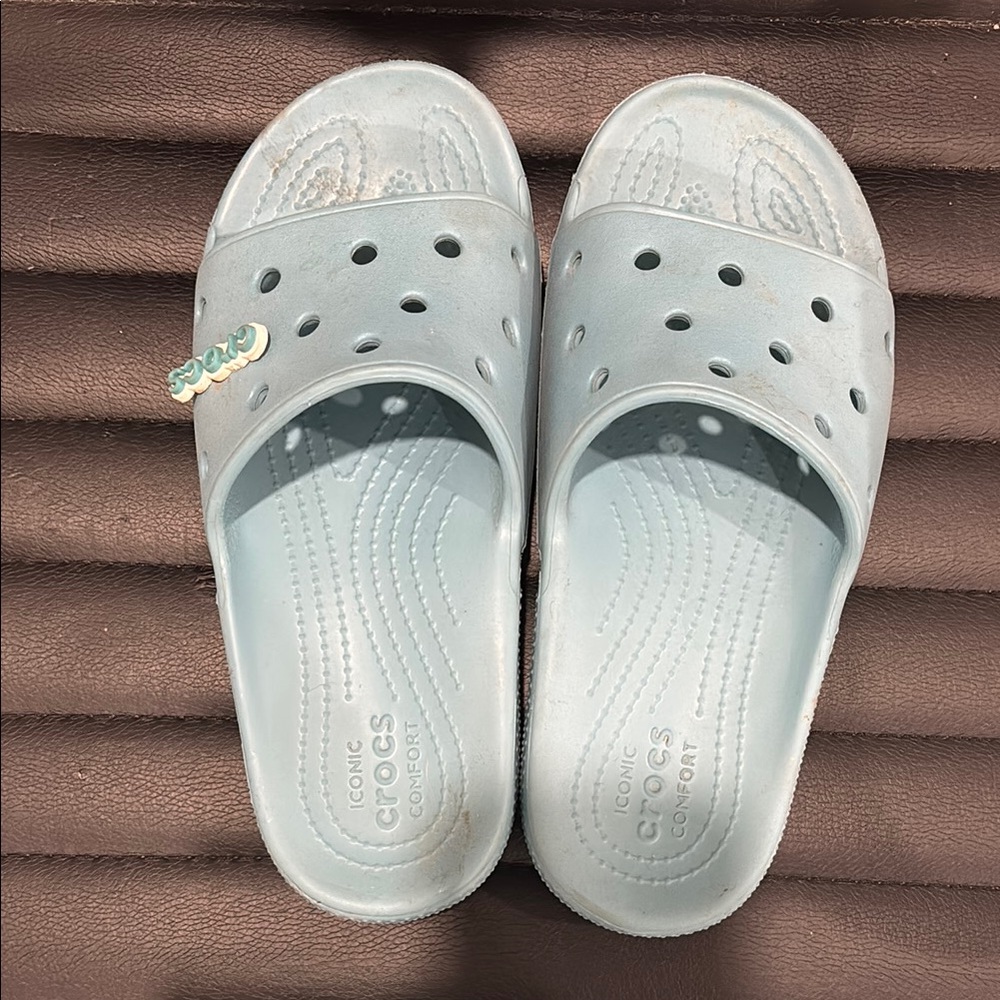 CROCS Sky Blue Slide Slides